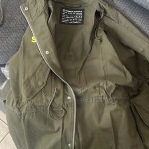 Olive Military Field Jacket